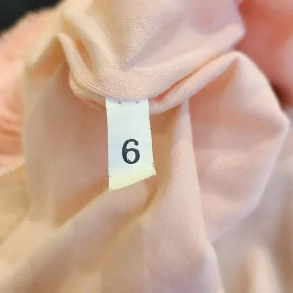 Sue Wong Beautiful Pink Rosette Roses Dress - Size 6 - Picture 11 of 12